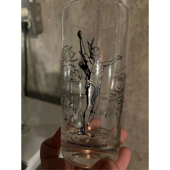 Bank reward from 90’s revolutionary antique glasses set of 8 - Picture 6 of 10